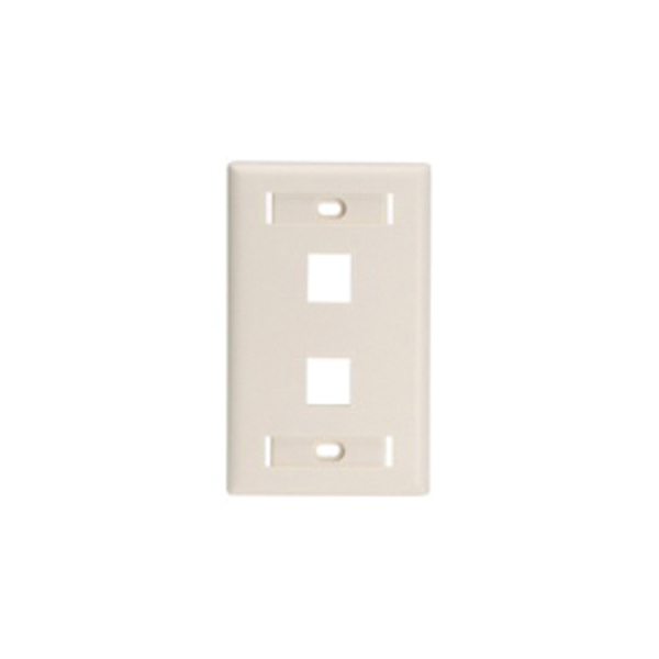 Leviton Number of Gangs: 1 ABS, Light Almond 42080-2TL